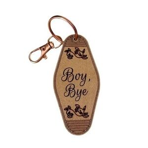 BOY, Bye Novelty Keychain